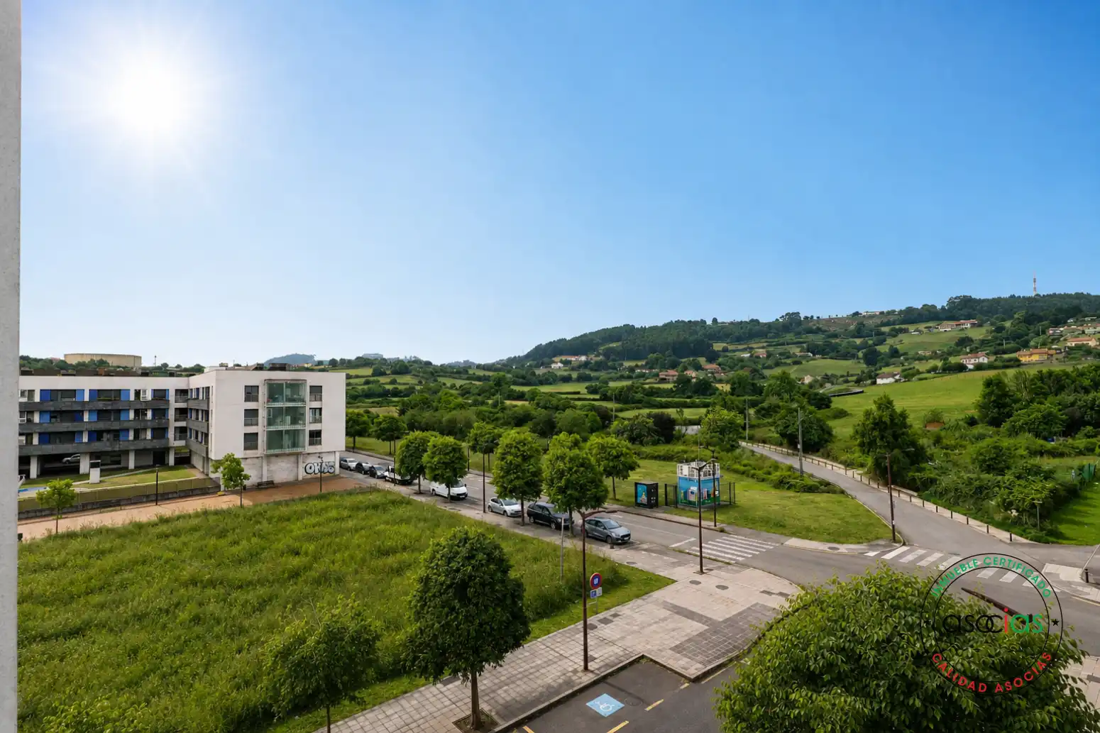 Exterior view of Flat for sale in Gijón   with Heating, Parquet flooring and Storage room