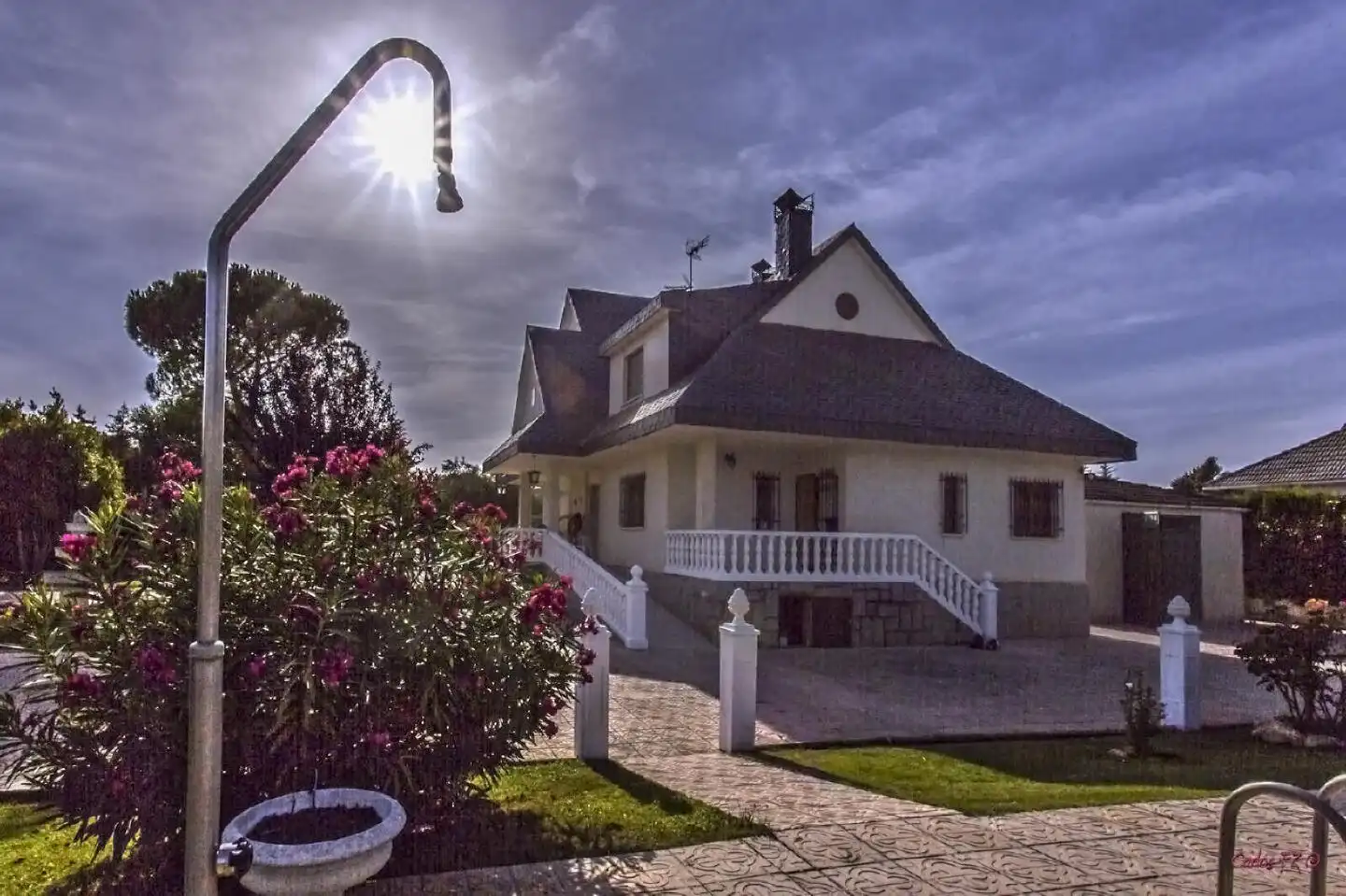 Jardí de Casa o xalet en venda en Galindo y Perahuy