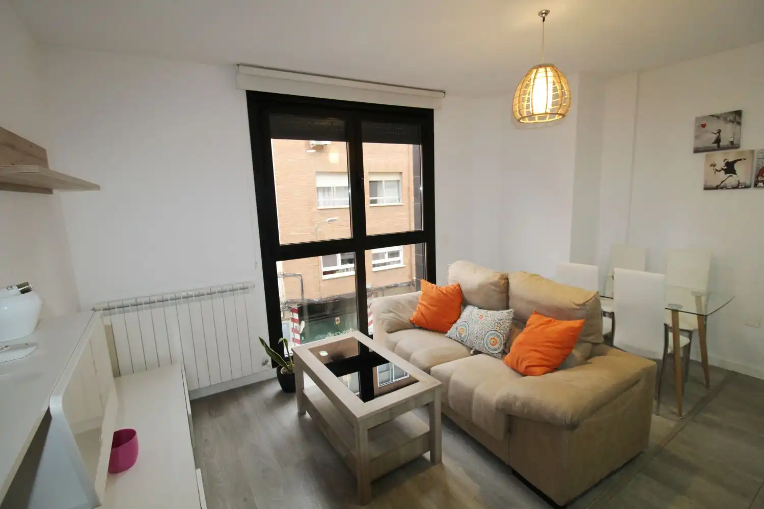 Sala d'estar de Apartament de lloguer en El Perchel