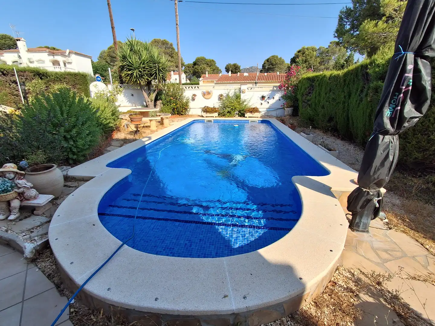 Piscina de Casa o chalet en venta en Mont-roig del Camp con Jardín privado, Terraza y Piscina