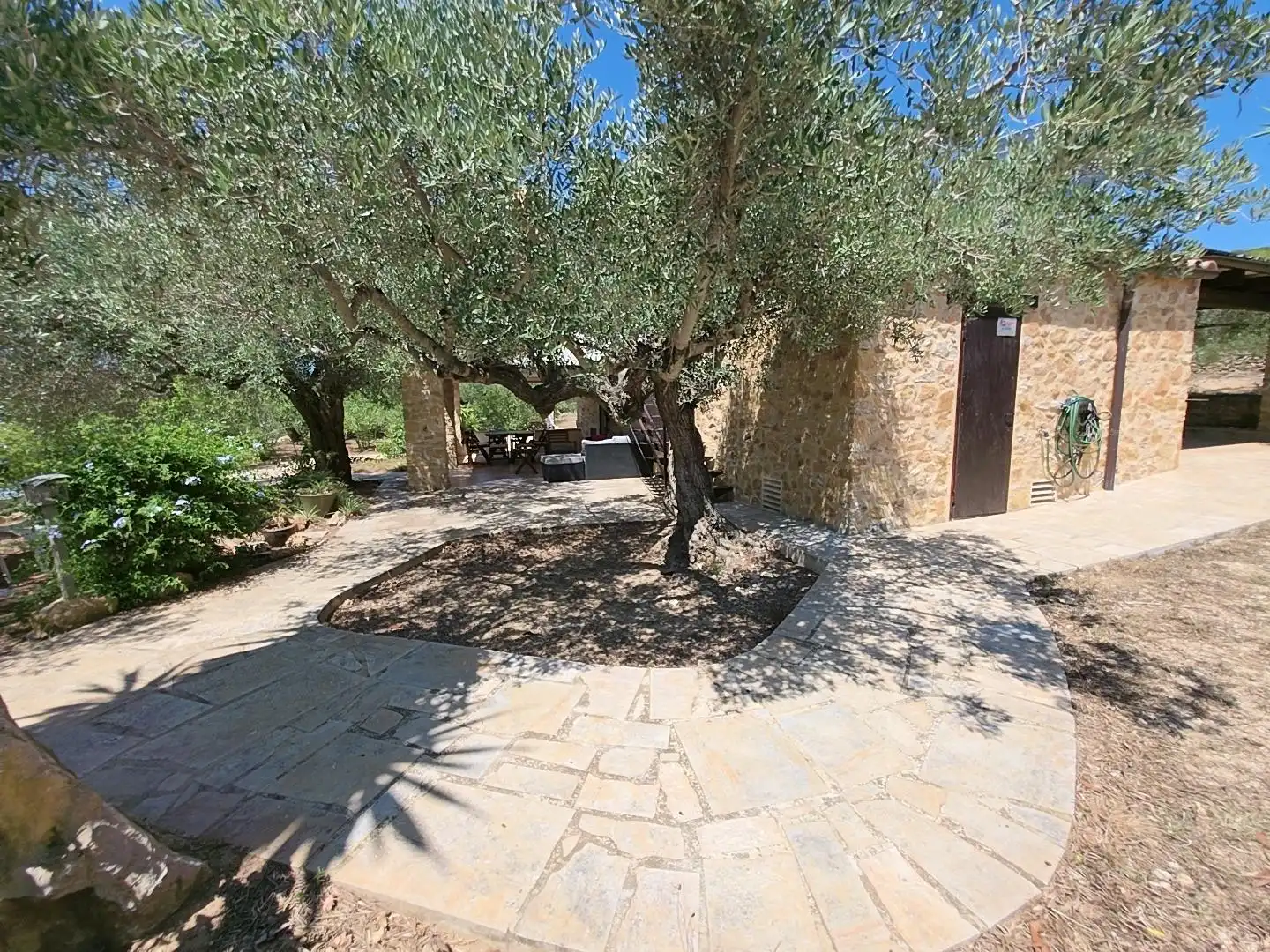 Garten von Country house zum Verkauf in L'Ametlla de Mar  mit Privatgarten, Terrasse und Schwimmbad