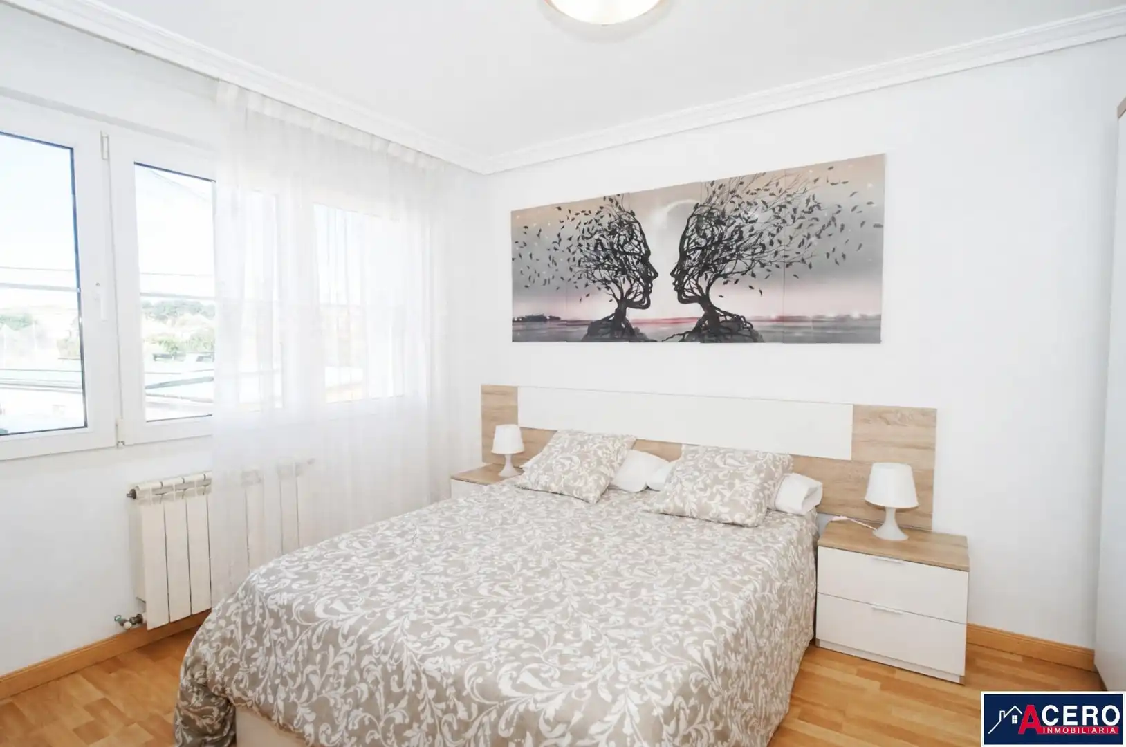 Bedroom of Flat for rent in Piélagos  with Heating, Private garden and Furnished
