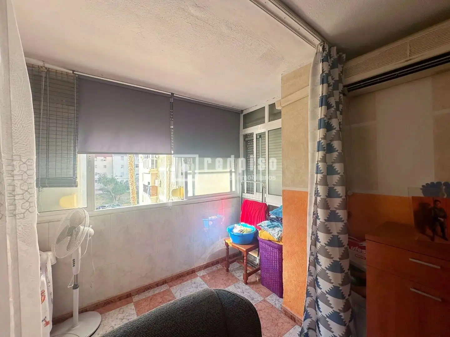 Bedroom of Flat for sale in Málaga  with Air Conditioner, Heating and Terrace