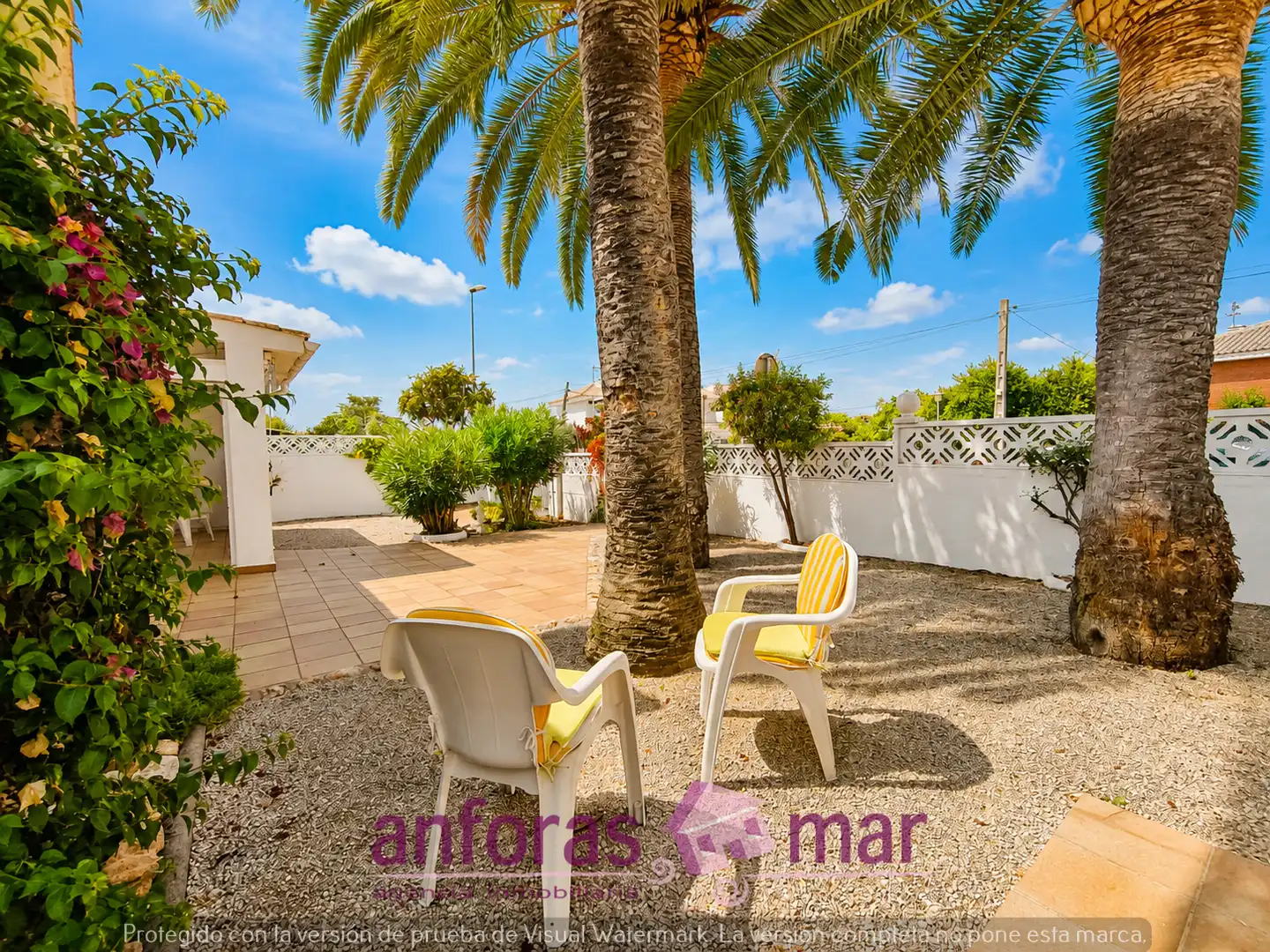 Garten von Haus oder Chalet zum Verkauf in Torredembarra mit Klimaanlage, Heizung und Privatgarten