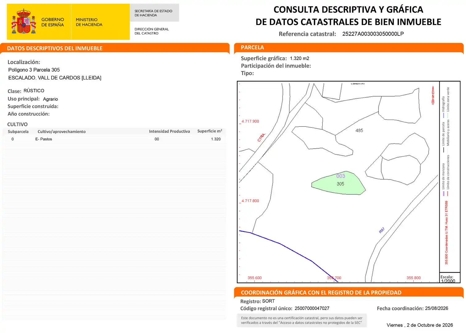 Terreny rústic en venda a Vall de Cardós, imagen 9