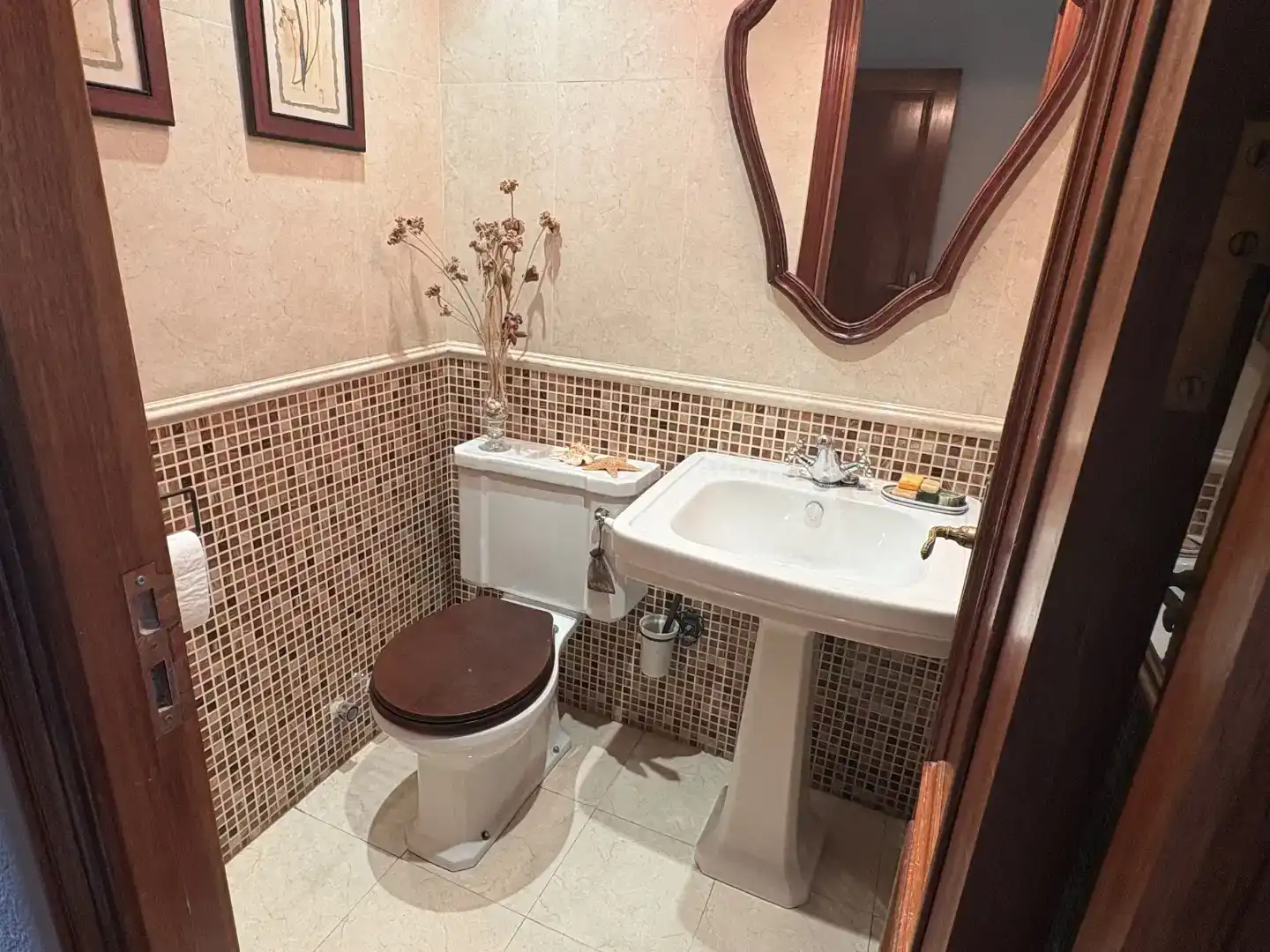 Baño de Piso en venta en Las Rozas de Madrid con Aire acondicionado, Jardín privado y Parquet