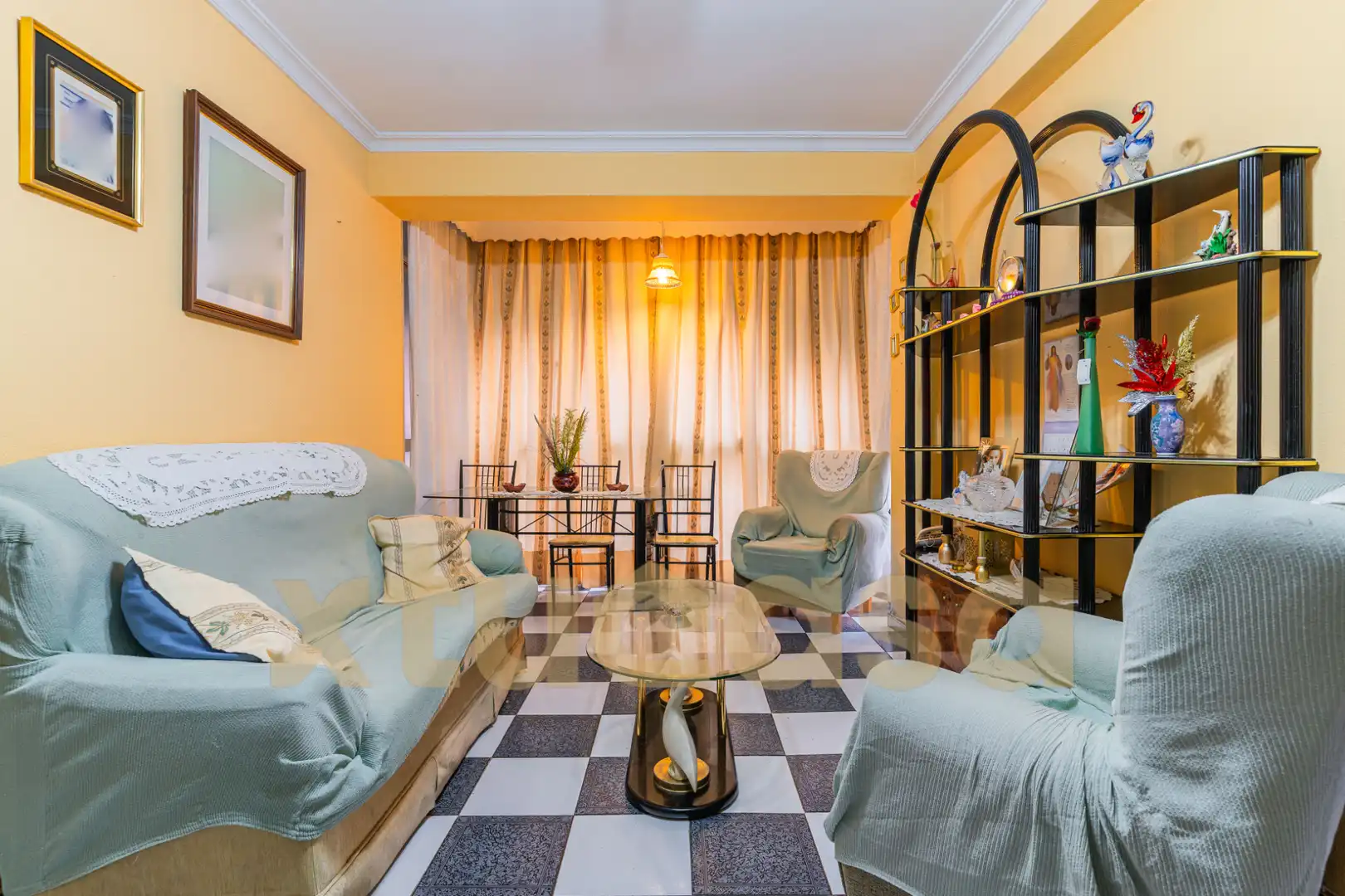 Sala de estar de Piso en venta en Cádiz con Amueblado