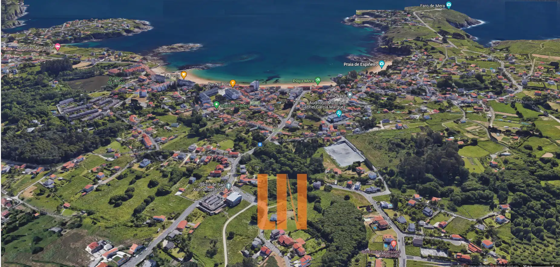 Vista exterior de Casa o chalet en venta en Oleiros con Calefacción, Jardín privado y Parquet