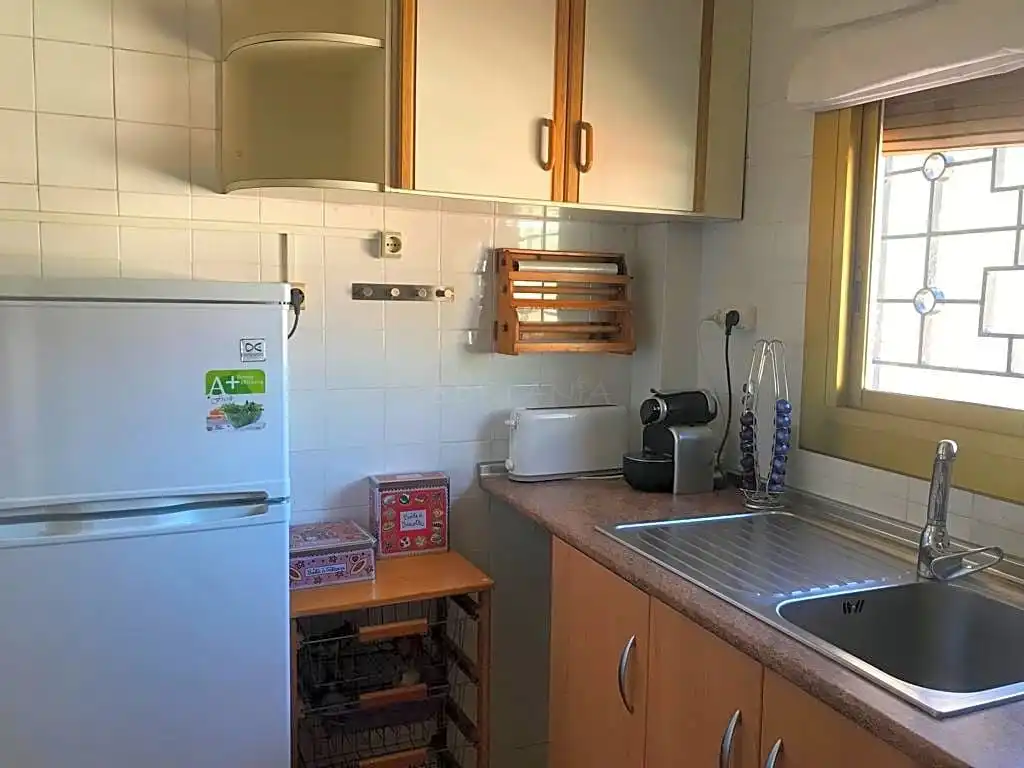 Cocina de Apartamento en venta en Alfara del Patriarca con Amueblado y Balcón