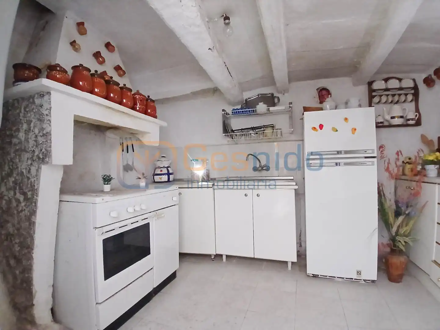 Cocina de Casa o chalet en venta en Navafría con Parquet