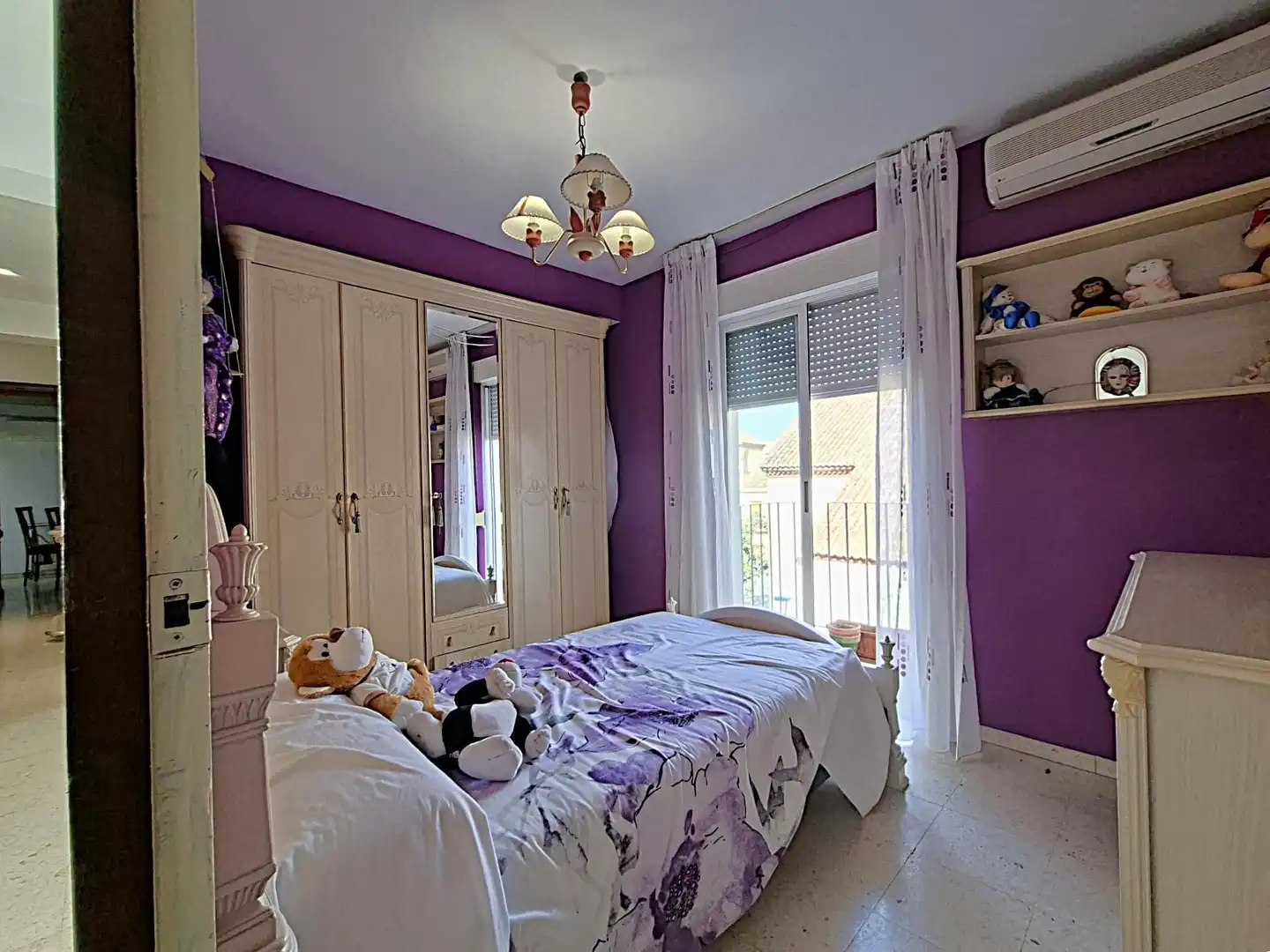 Bedroom of Flat for sale in Cúllar Vega  with Terrace, Storage room and Balcony