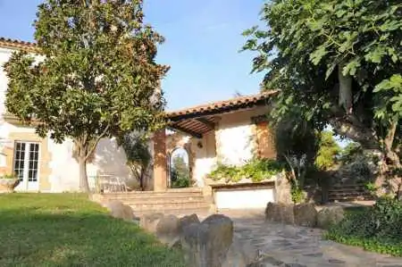 Jardí de Finca rústica en venda en Riudarenes amb Aire condicionat, Calefacció i Jardí privat