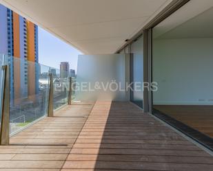 Terrace of Apartment for sale in  Barcelona Capital  with Air Conditioner, Heating and Parquet flooring