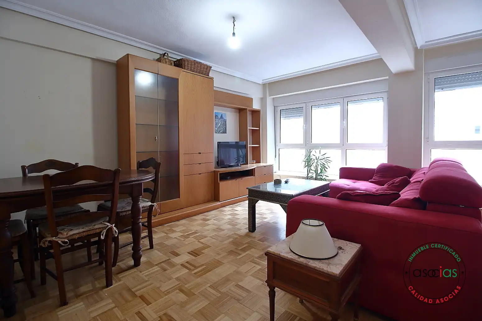 Sala de estar de Piso en venta en Gijón  con Calefacción y Parquet