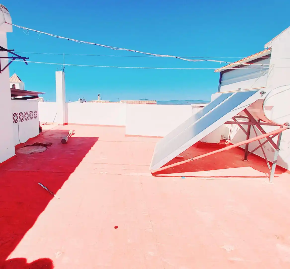 Vista exterior de Piso en venta en Canillas de Aceituno con Aire acondicionado, Jardín privado y Terraza