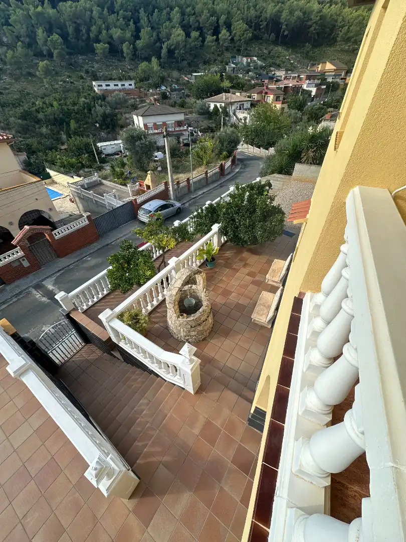 Terraza de Casa o chalet en venta en Castellet i la Gornal con Aire acondicionado, Calefacción y Jardín privado