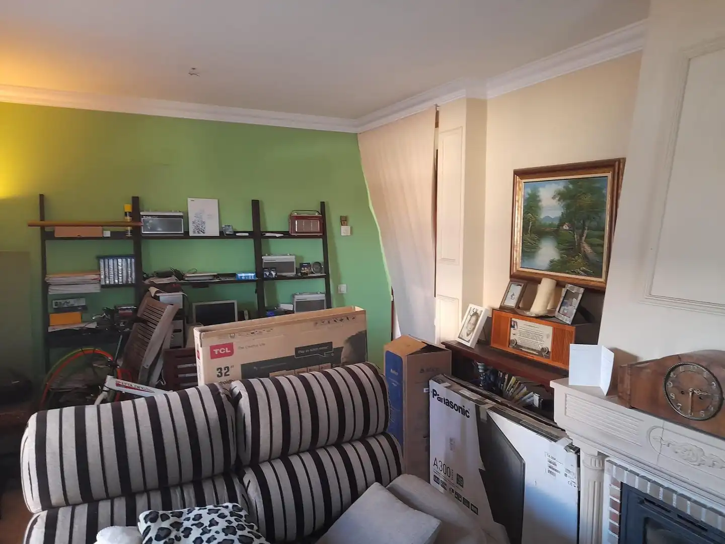 Sala d'estar de Àtic en venda en Cáceres amb Calefacció i Terrassa