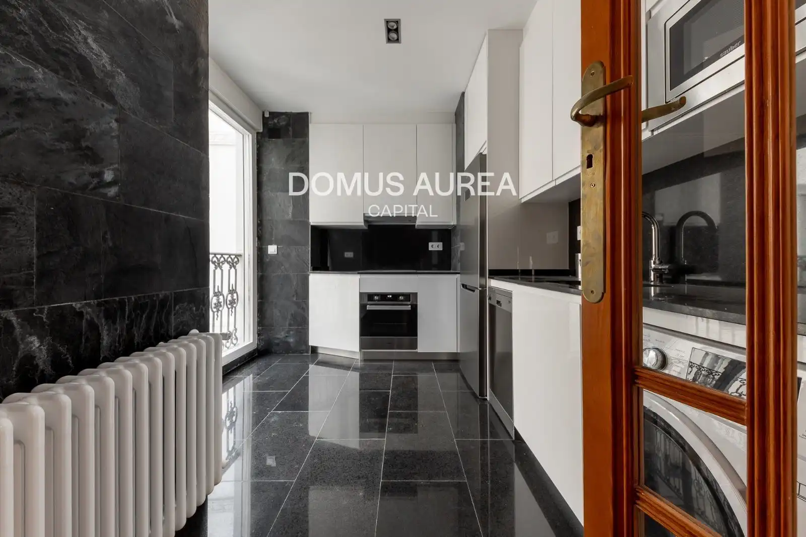 Cocina de Ático de alquiler en Madrid con Aire acondicionado, Calefacción y Terraza