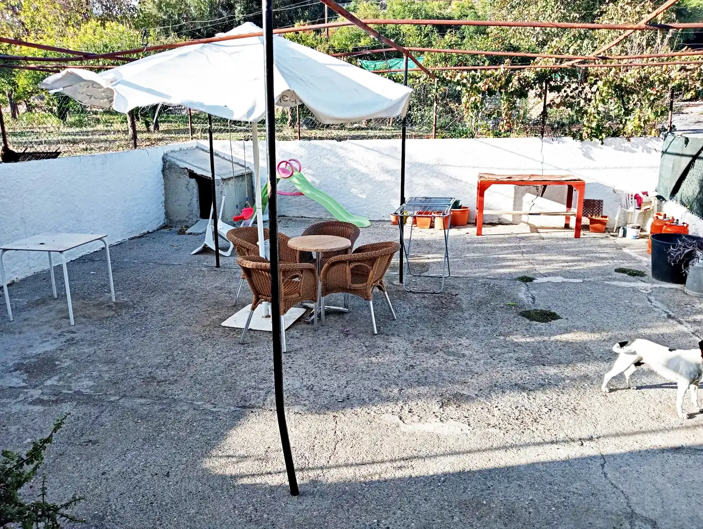 Terrasse von Country house zum Verkauf in Carratraca mit Privatgarten, Terrasse und Möbliert