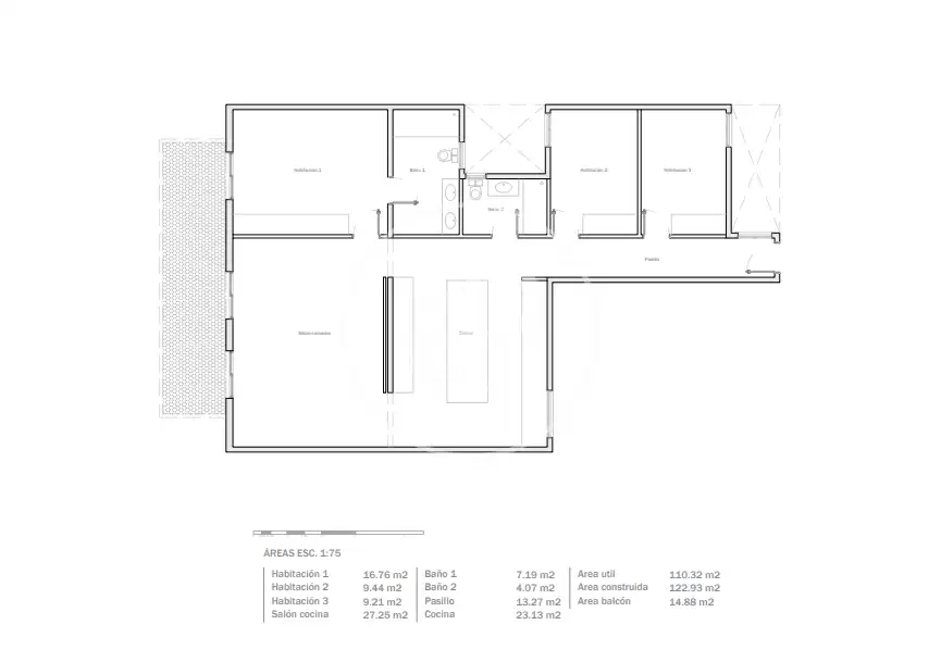 Piso con terraza en venta en Ronda de la Univ., imagen 46