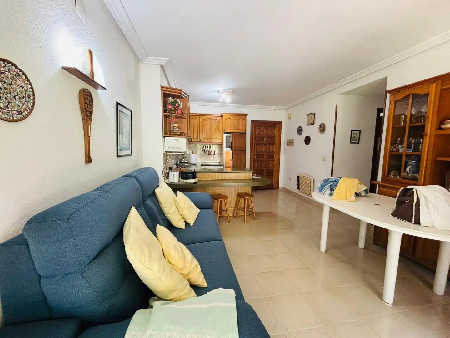 Wohnzimmer von Wohnung zum Verkauf in Salou mit Möbliert
