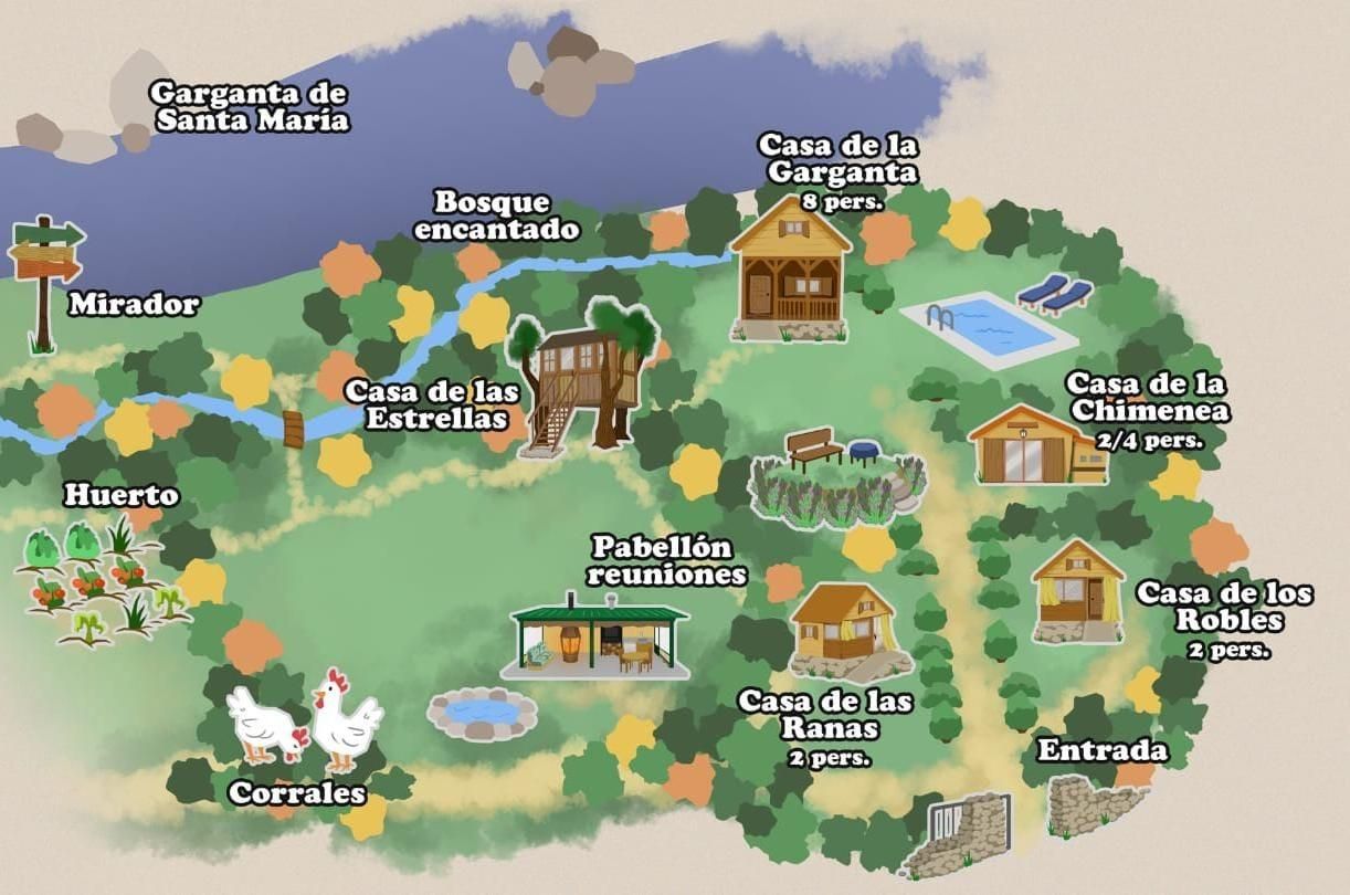 Garden of House or chalet for sale in Candeleda  with Air Conditioner, Heating and Private garden