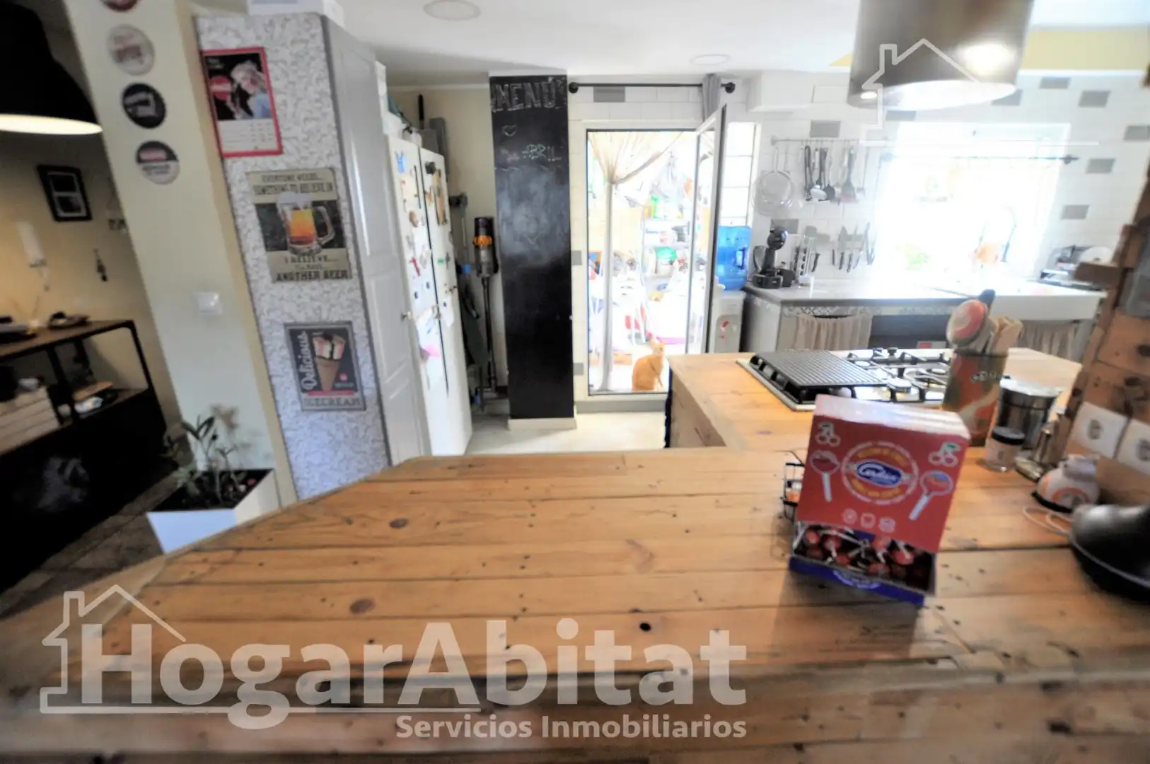 Cocina de Piso en venta en Valencia con Terraza