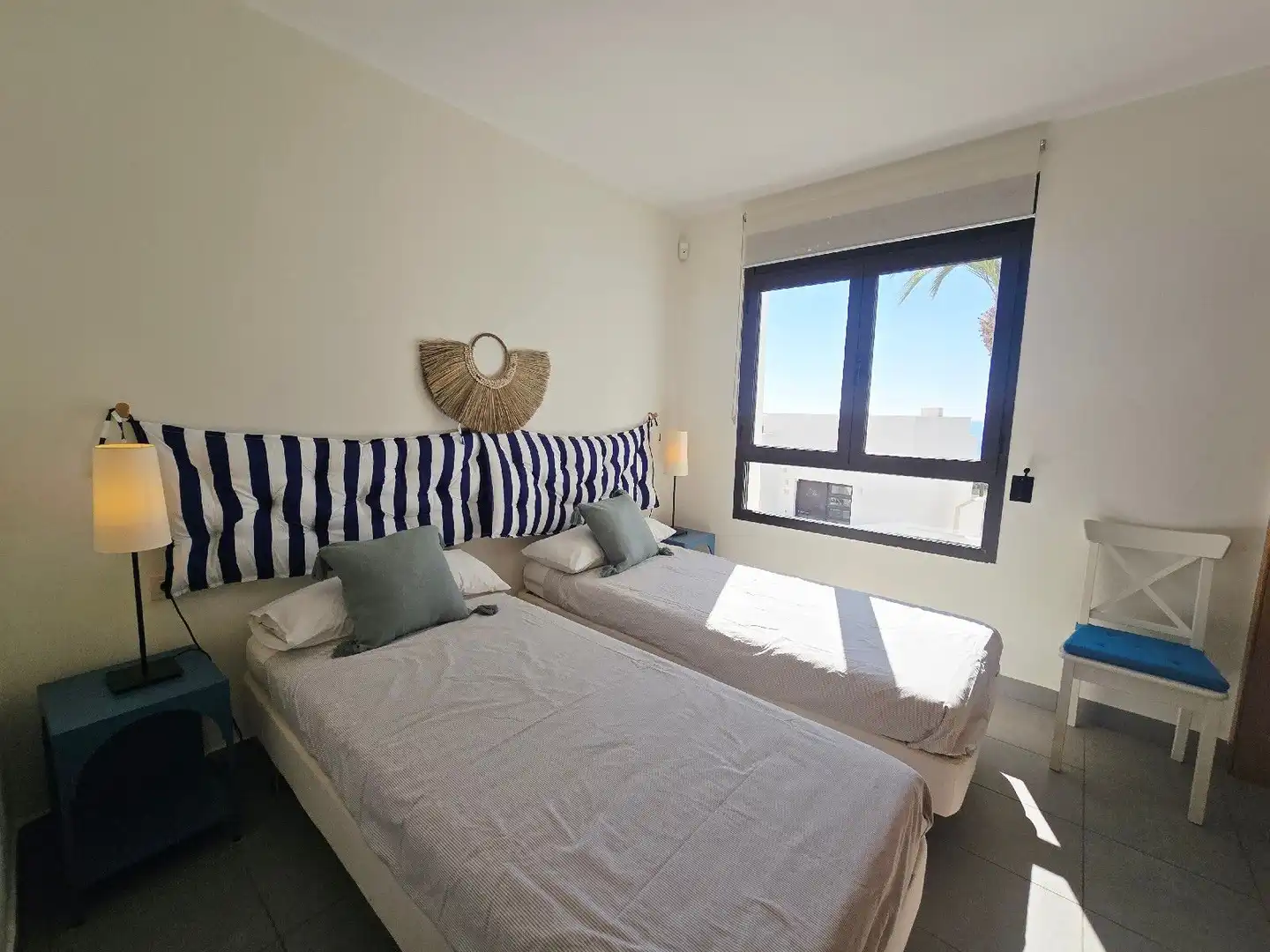 Schlafzimmer von Wohnung zum Verkauf in Mojácar mit Klimaanlage, Terrasse und Schwimmbad