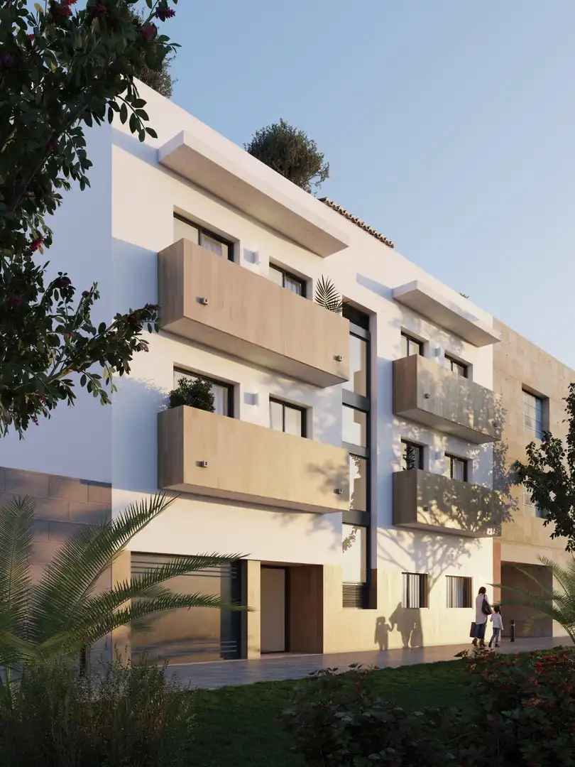 Vista exterior de Ático en venta en Granollers con Terraza