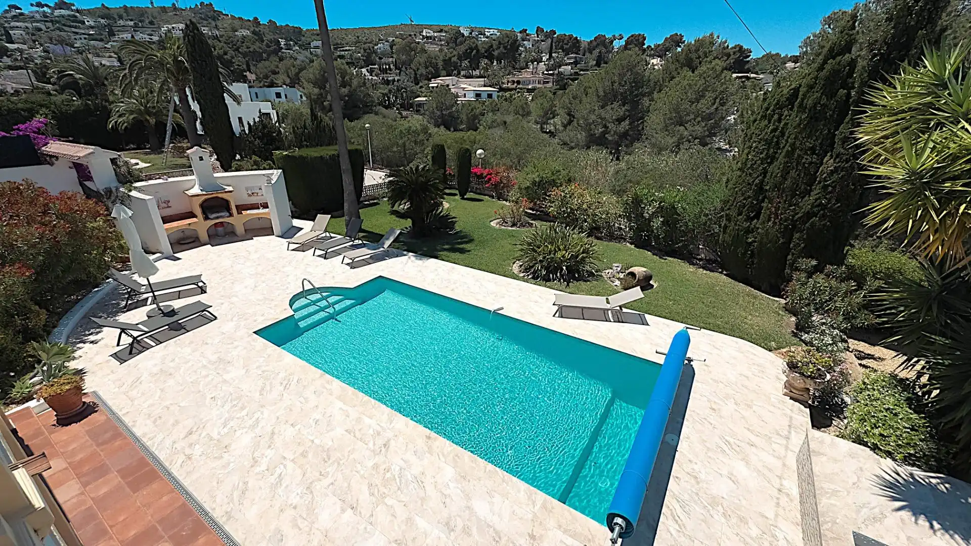 Swimming pool of Houses for sale in Jávea / Xàbia  with Air Conditioner, Heating and Private garden