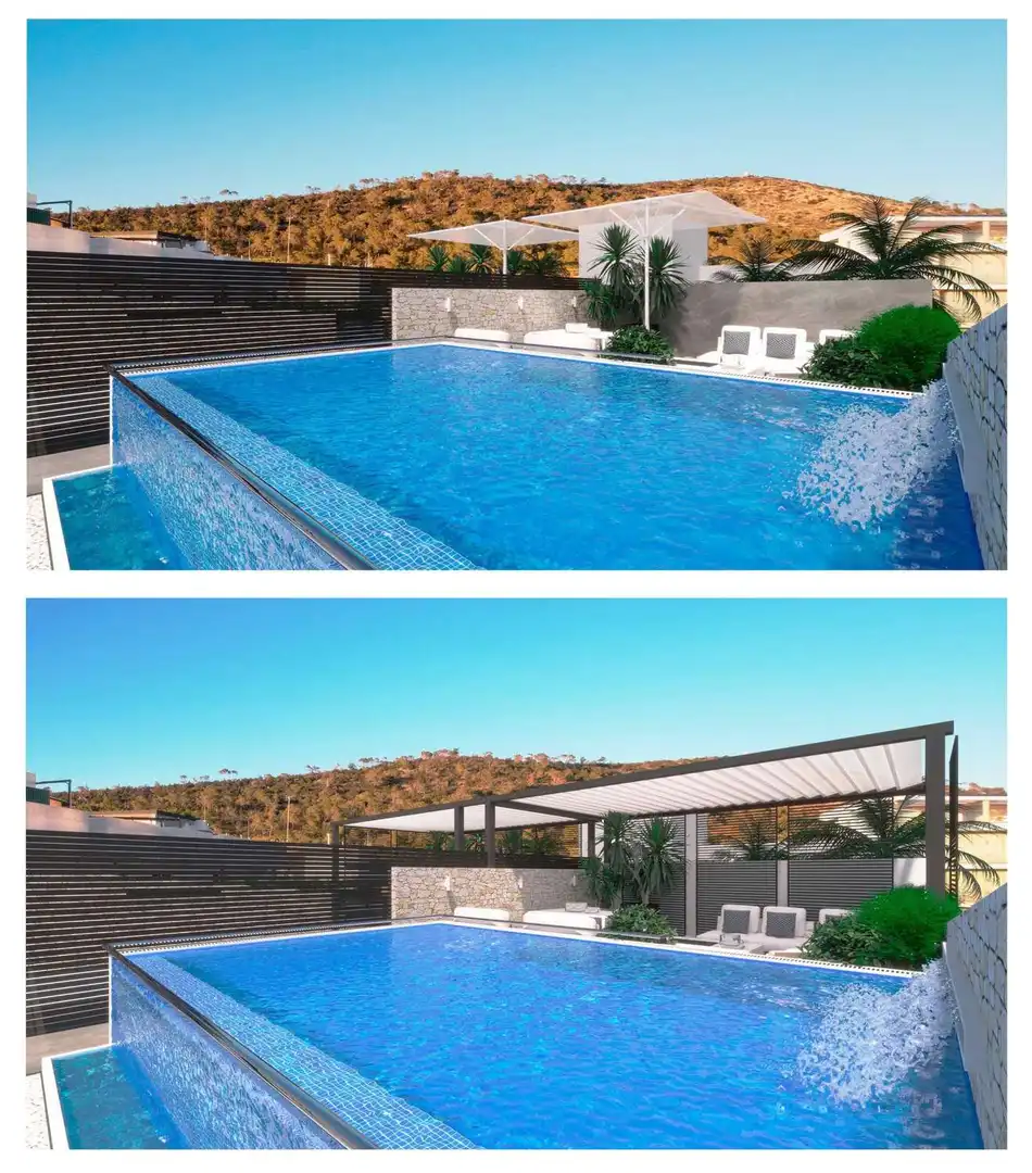 Piscina de Apartament en venda en Sant Antoni de Portmany amb Aire condicionat, Calefacció i Piscina