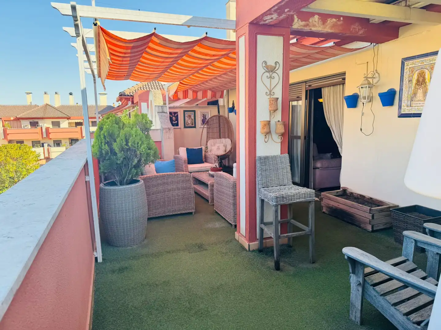 Terrasse von Dachboden zum Verkauf in Córdoba mit Abstellraum, Möbliert und Gemeinschaftspool