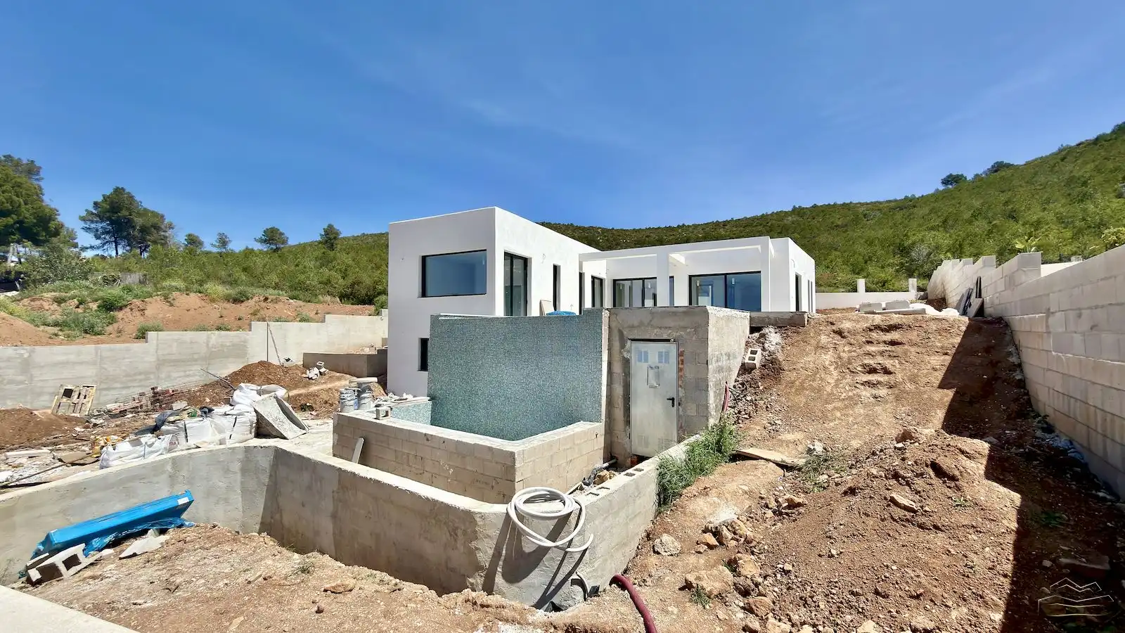 Vista exterior de Casa o xalet en venda en Jávea / Xàbia amb Aire condicionat, Calefacció i Jardí privat