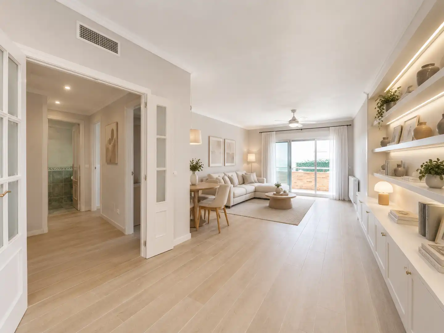 Wohnzimmer von Wohnung zum Verkauf in Brunete mit Heizung, Abstellraum und Balkon