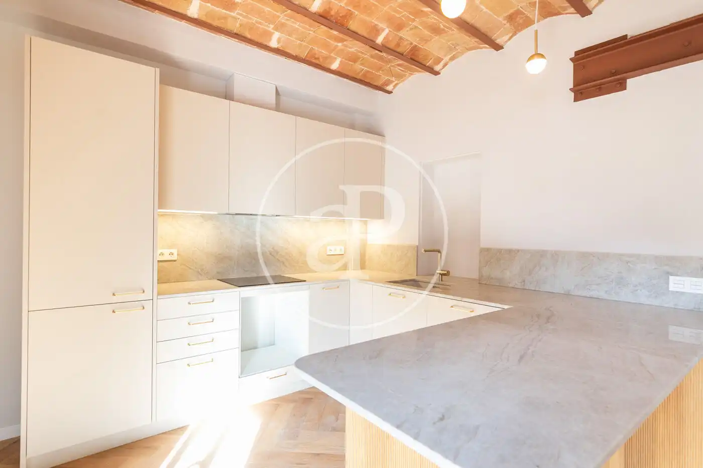 Kitchen of Flat for sale in Barcelona  with Air Conditioner, Heating and Terrace