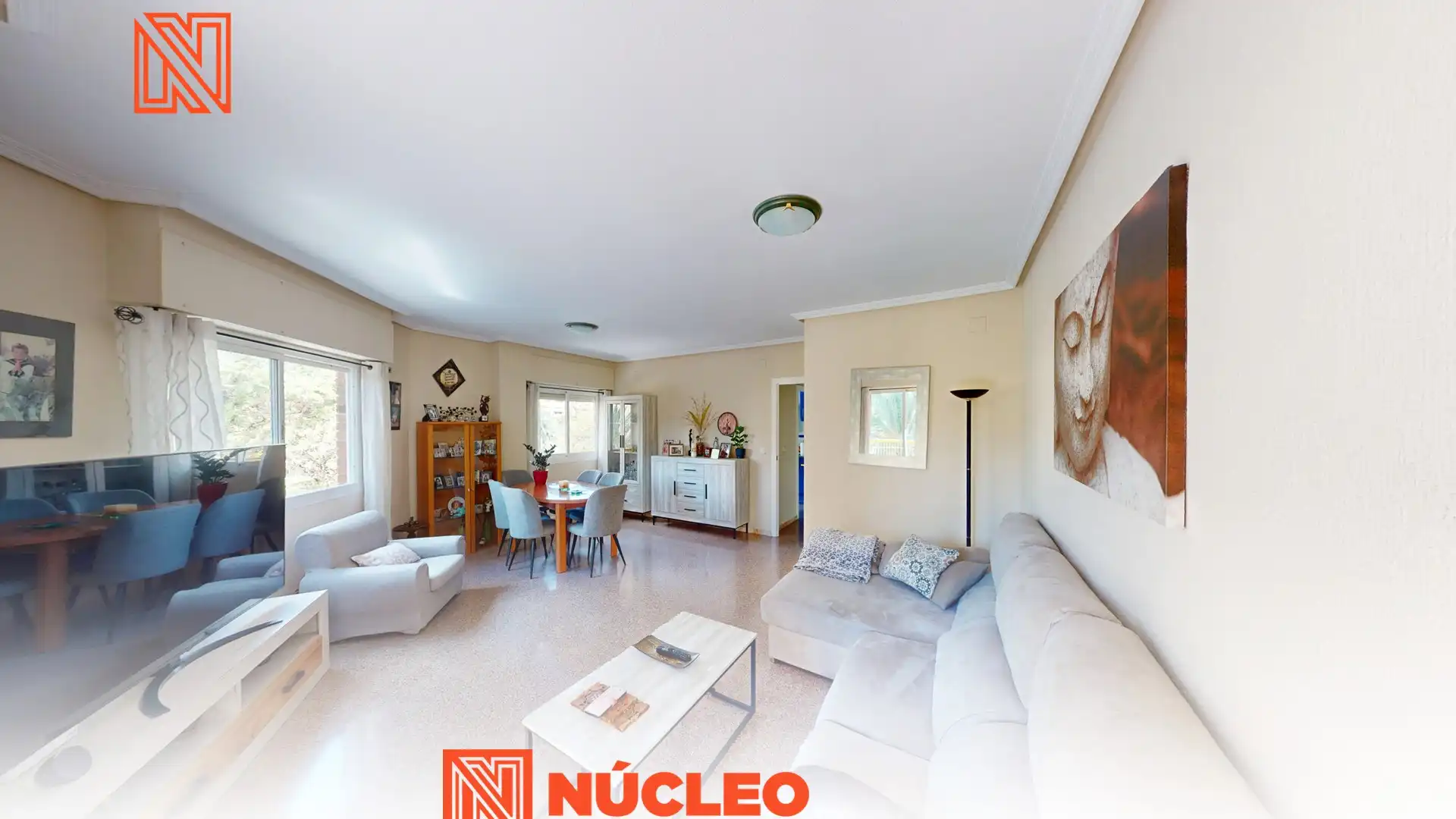 Living room of Flat for sale in Alicante / Alacant  with Air Conditioner and Furnished