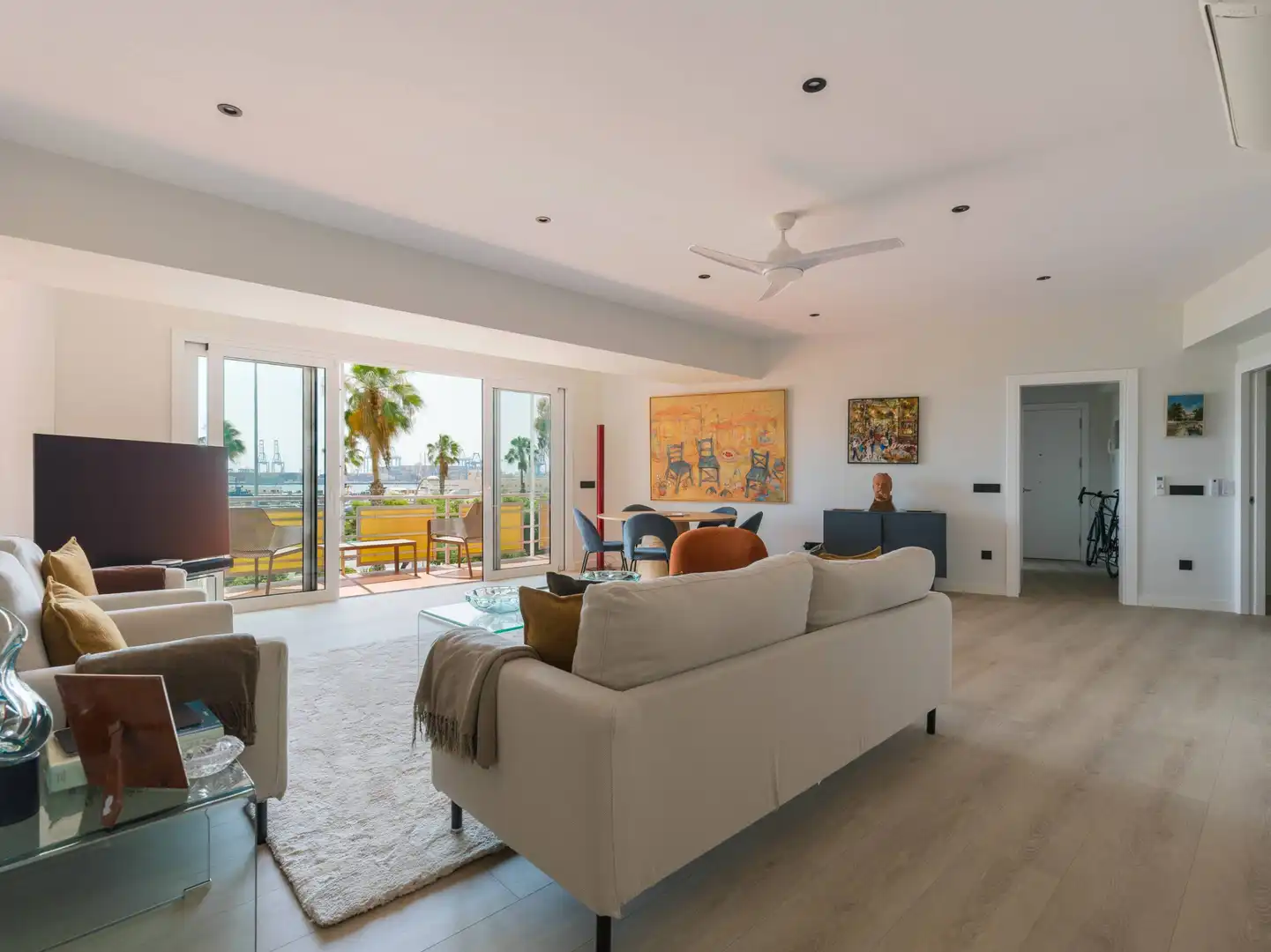 Living room of Flat for sale in Las Palmas de Gran Canaria  with Air Conditioner, Heating and Terrace
