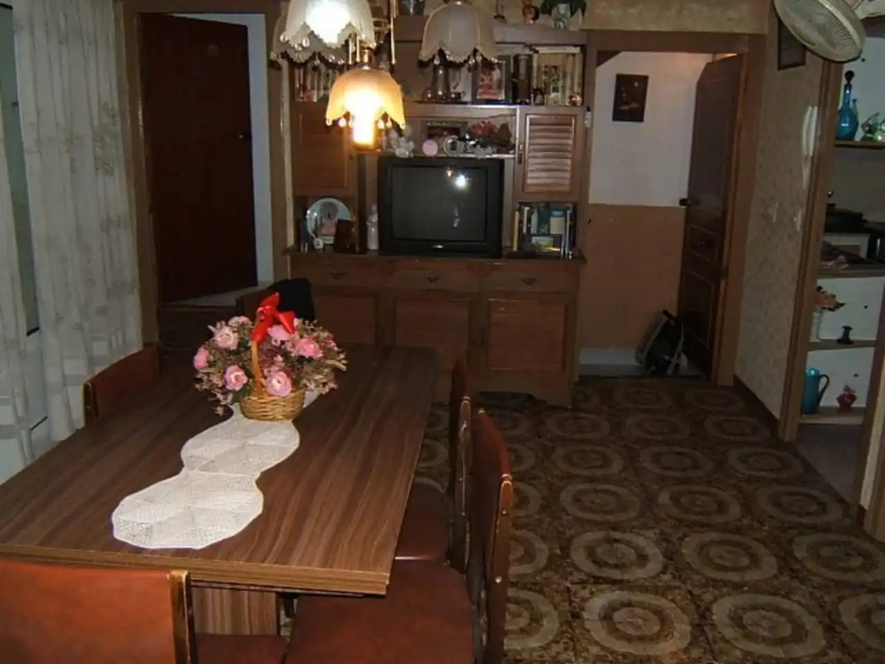 Menjador de Casa o xalet en venda en Paüls amb Calefacció, Terrassa i Moblat