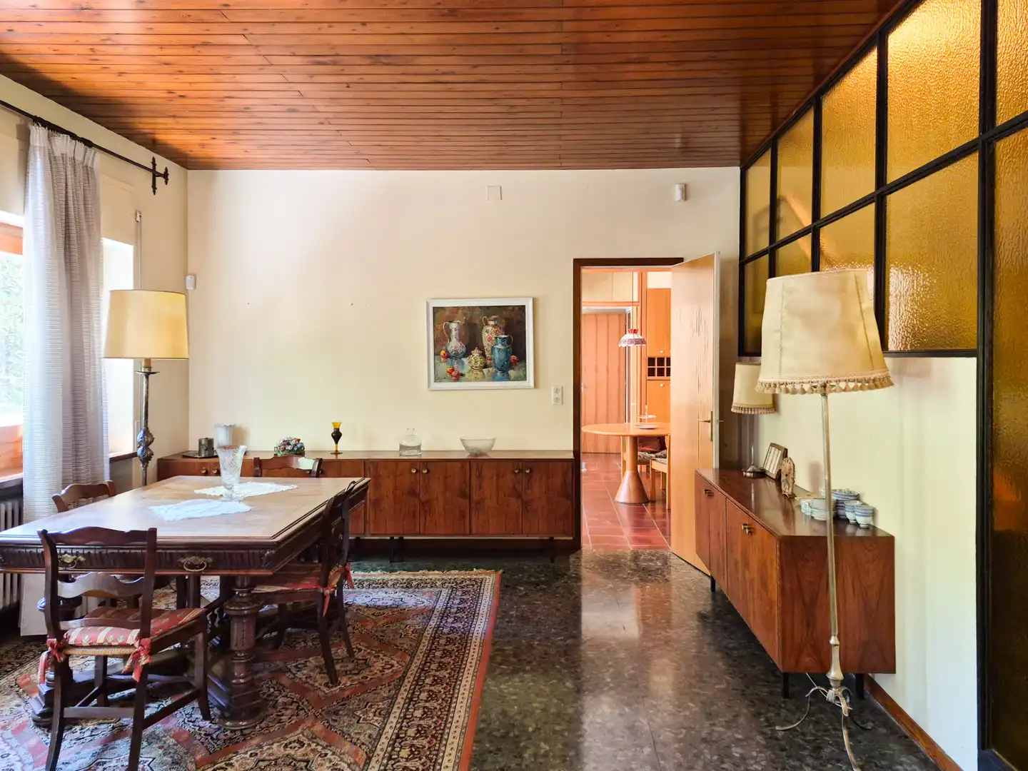 Dining room of Houses for sale in Ripoll  with Private garden, Terrace and Swimming Pool