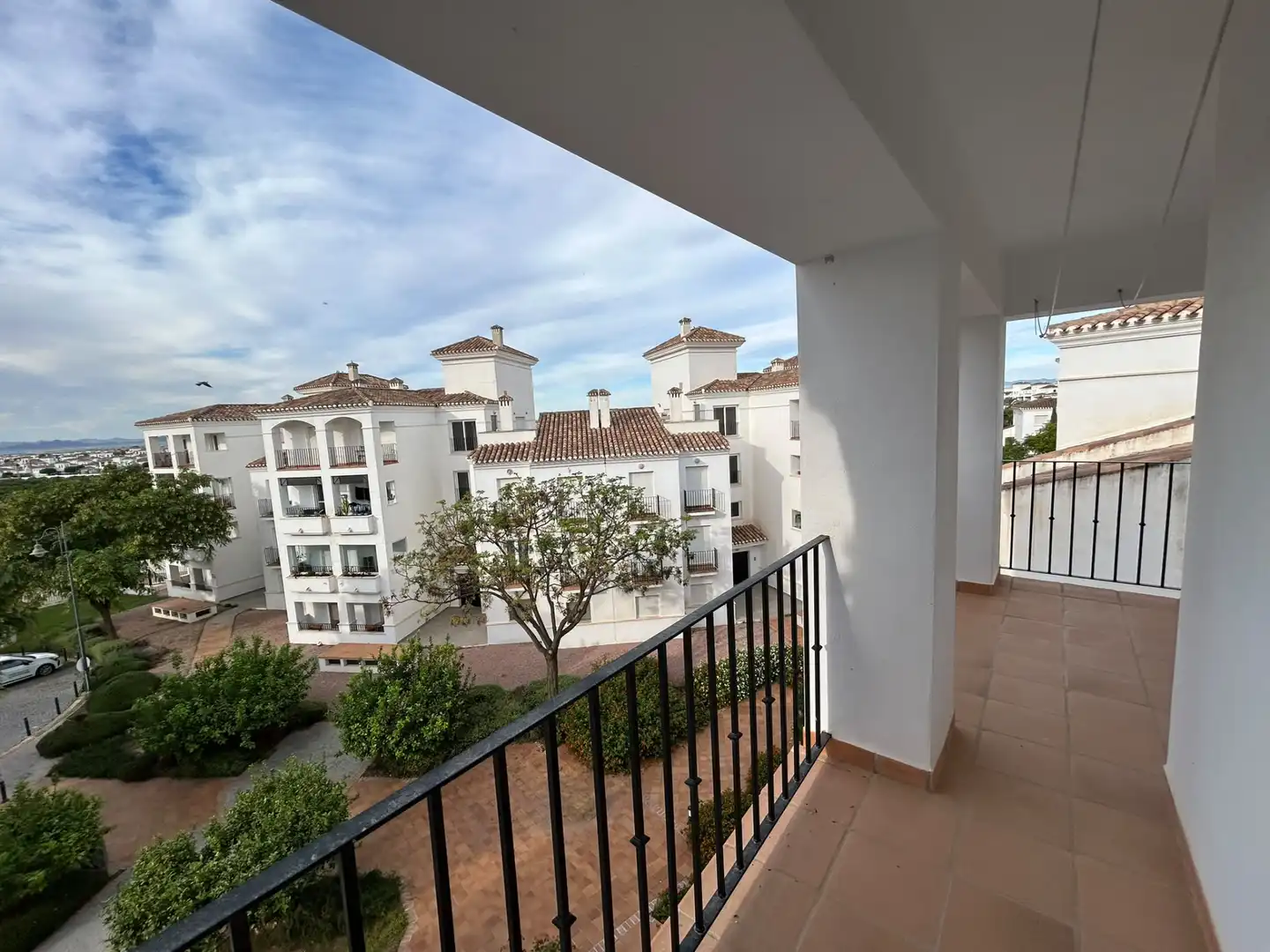 Vista exterior de Ático en venta en La Torre Golf
