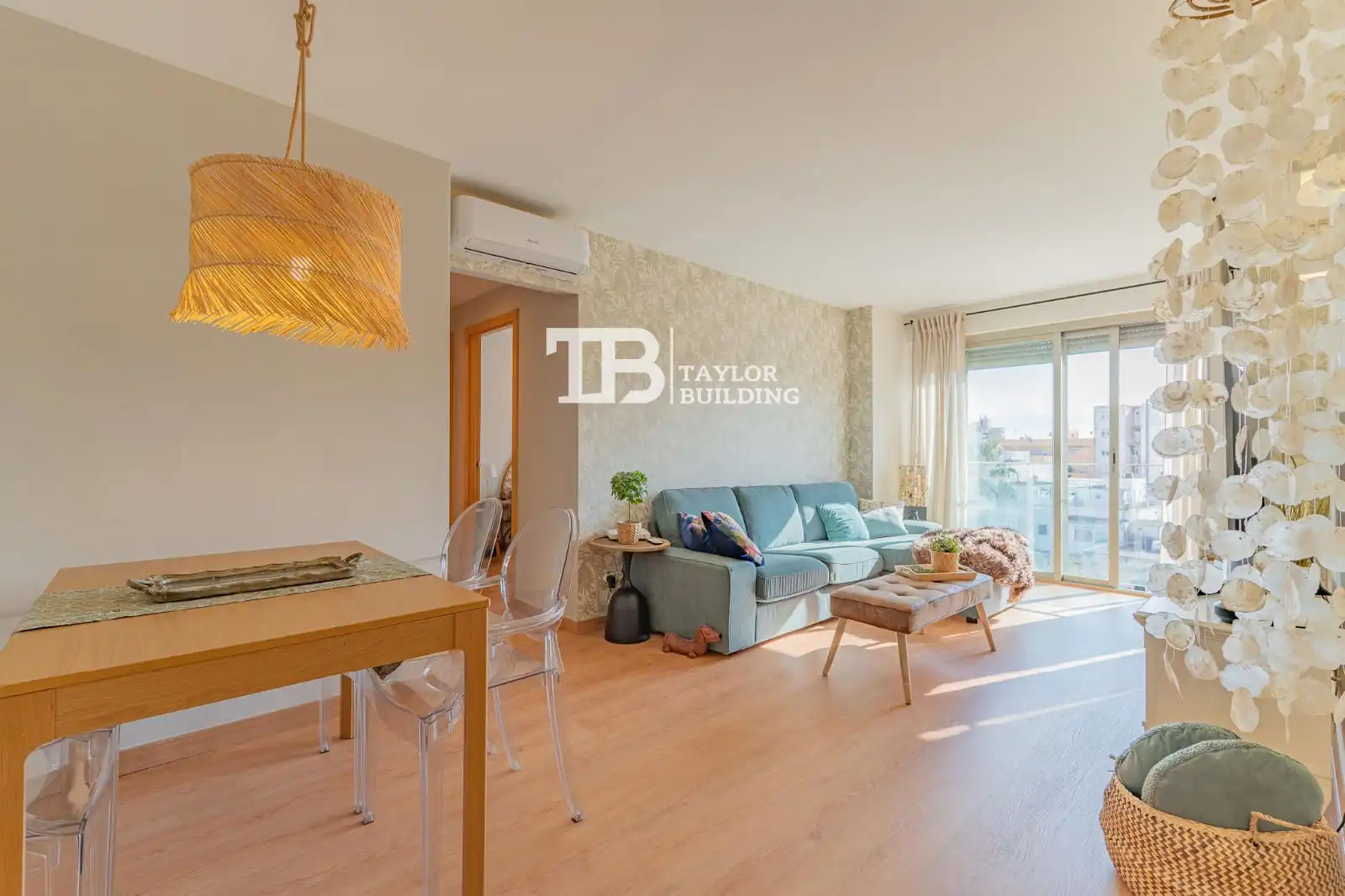 Sala d'estar de Àtic en venda en  Palma de Mallorca amb Aire condicionat, Calefacció i Parquet