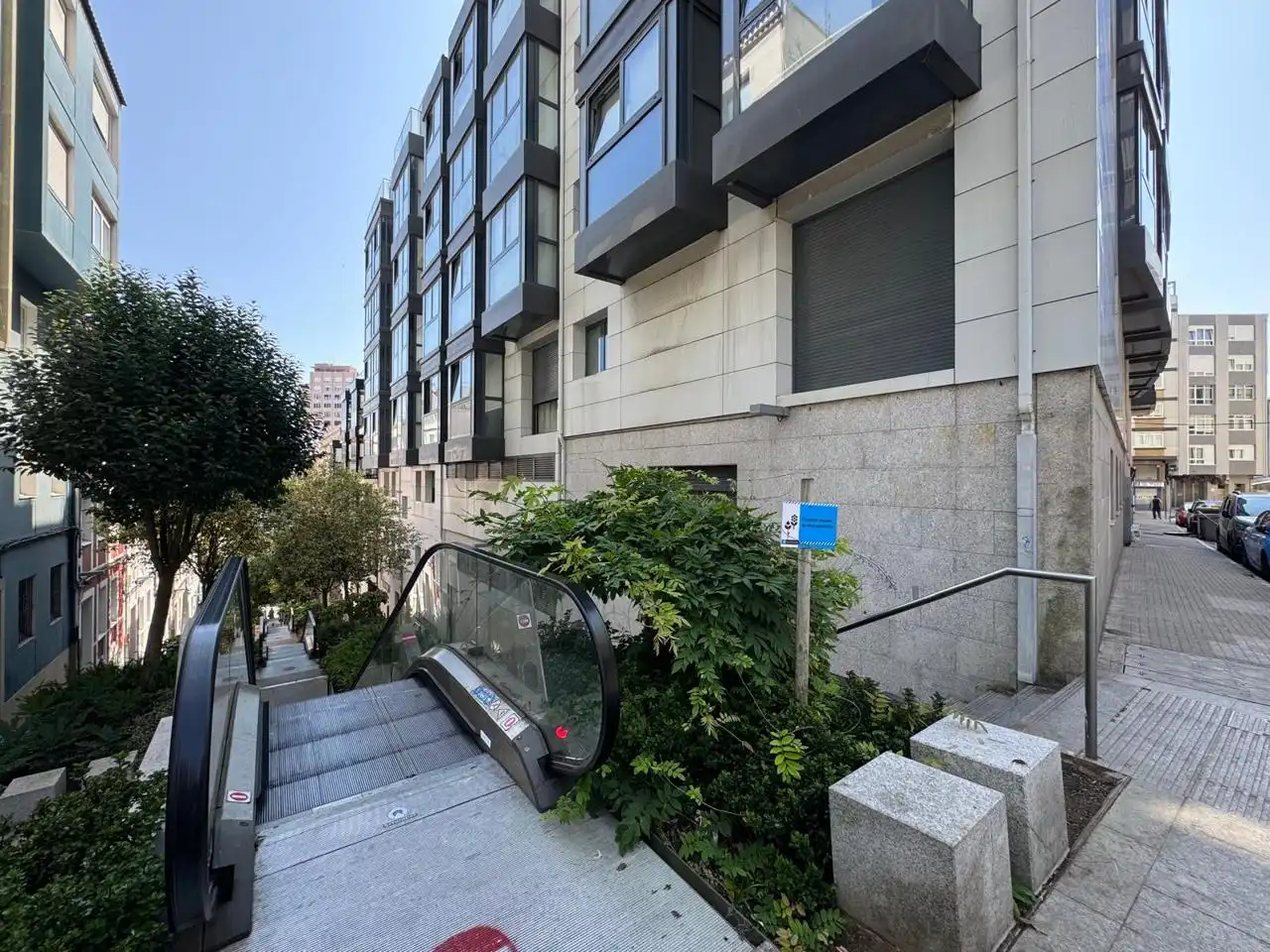 Vista exterior de Pis en venda en A Coruña Capital  amb Calefacció i Traster
