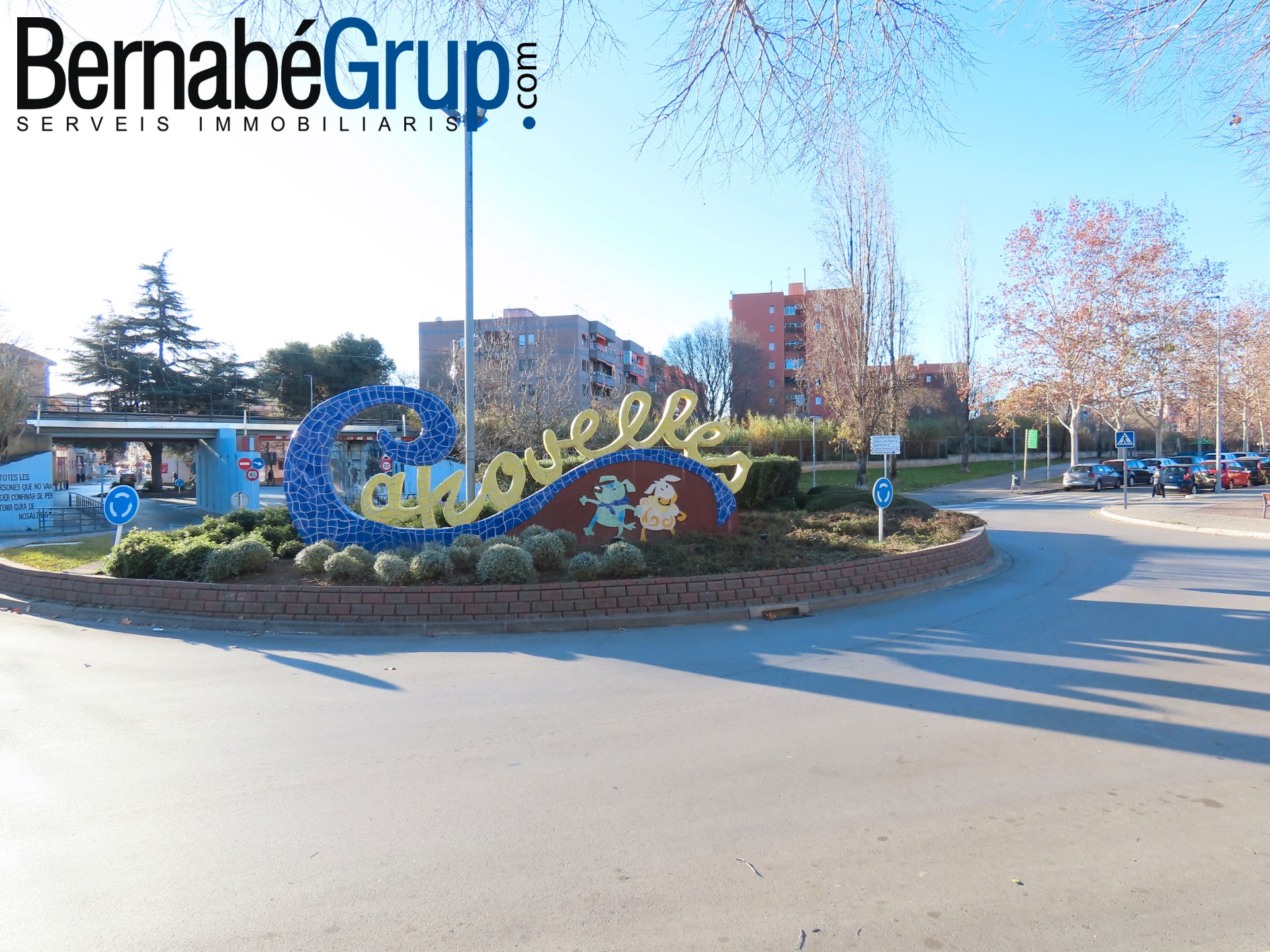 Exterior view of Flat for sale in Canovelles  with Air Conditioner, Terrace and Balcony
