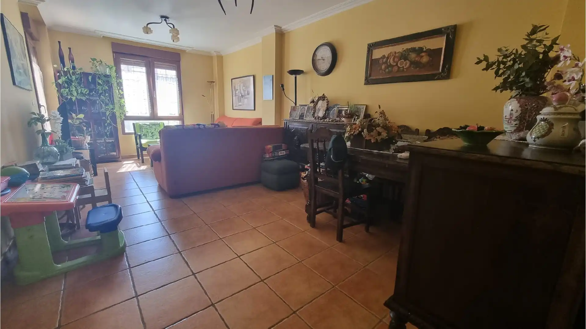Living room of Houses for sale in Villamuriel de Cerrato  with Heating, Private garden and Terrace