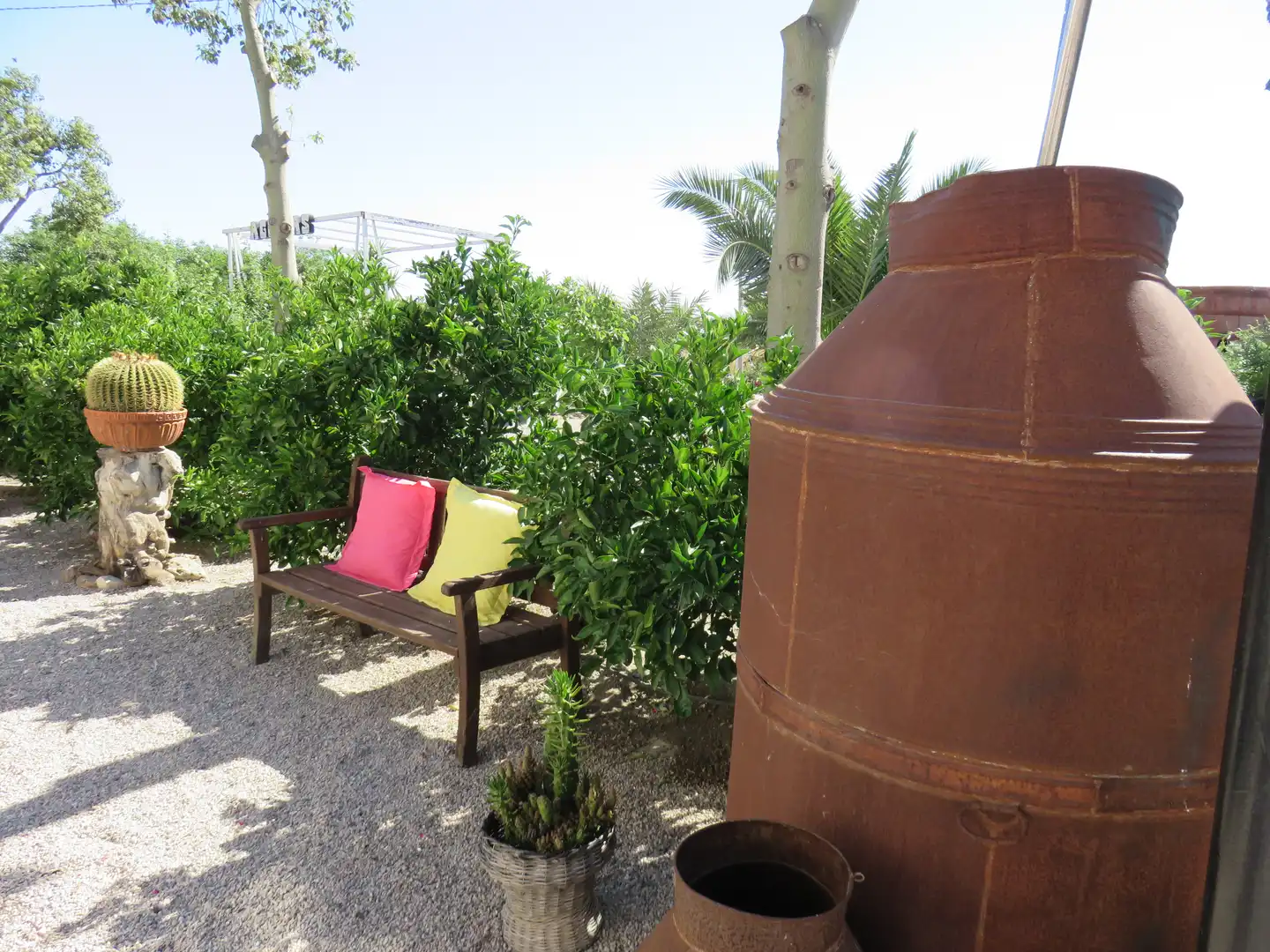 Terraza de Finca rústica en venta en Murcia con Jardín privado, Terraza y Trastero