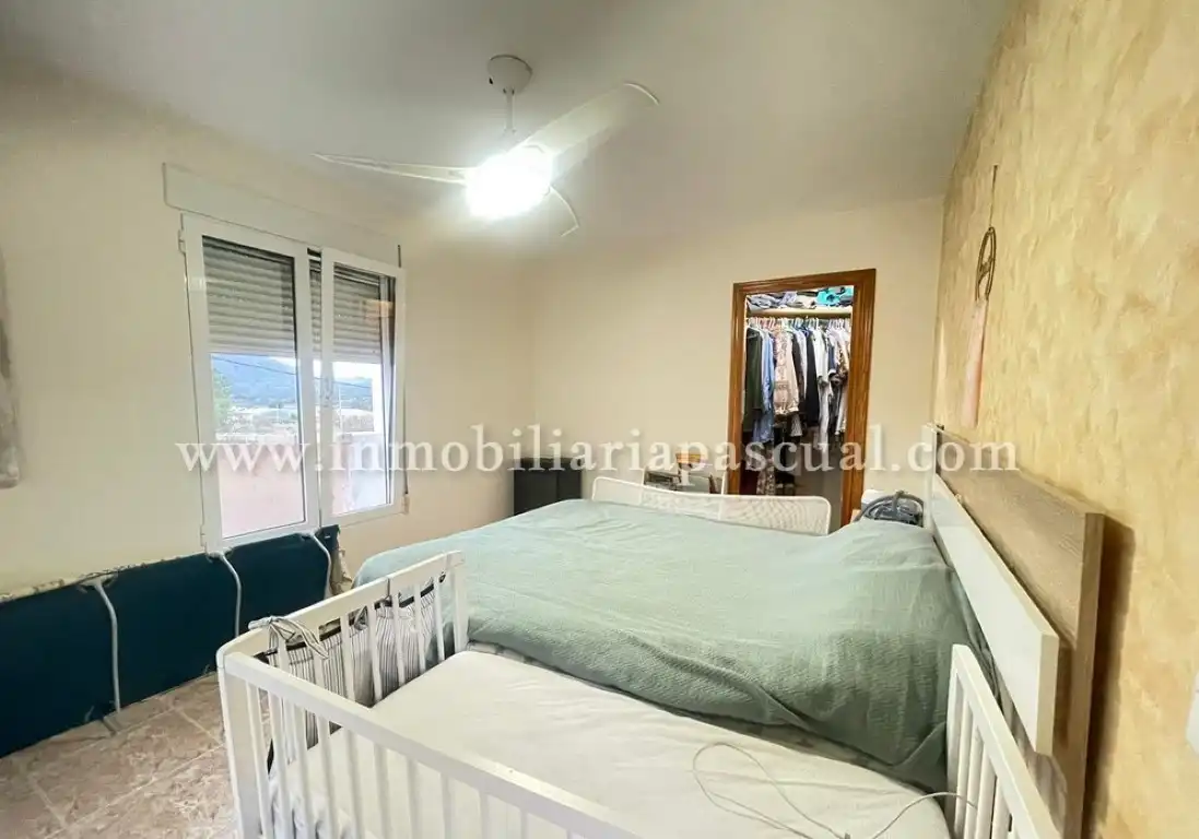 Dormitori de Casa o xalet en venda en Beniarrés amb Aire condicionat, Terrassa i Traster