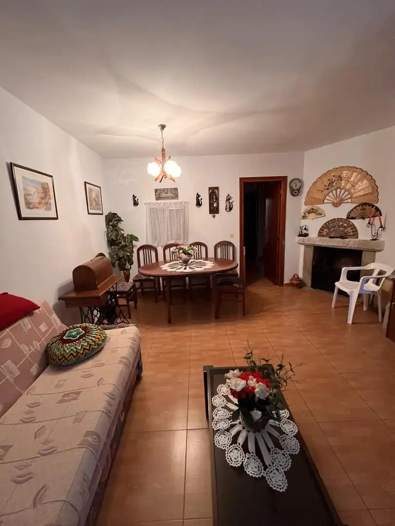 Sala de estar de Finca rústica en venta en Villar de Plasencia