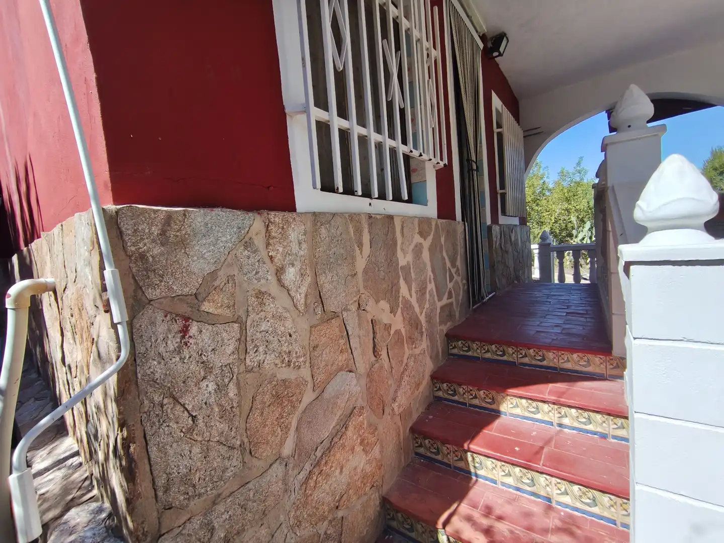 Vista exterior de Casa o chalet en venta en Favara con Jardín privado, Terraza y Piscina