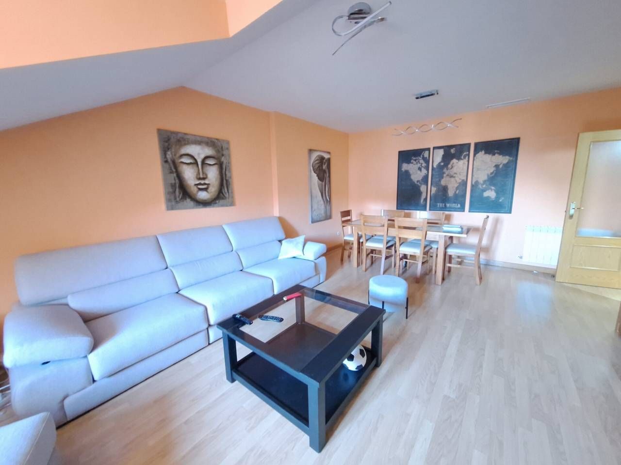 Sala de estar de Piso en venta en Fuenlabrada con Aire acondicionado, Calefacción y Parquet