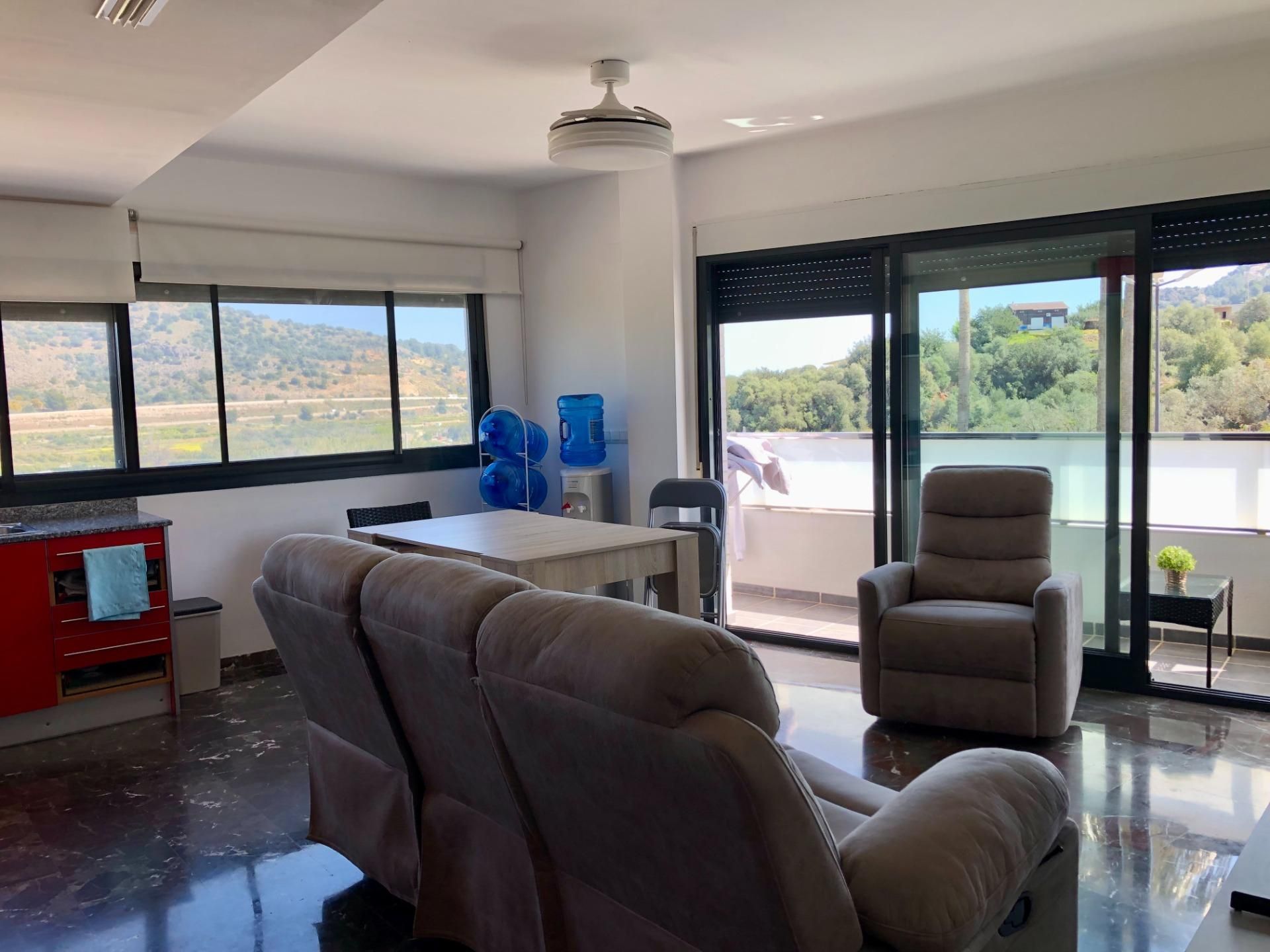 Wohnzimmer von Wohnung zum Verkauf in La Font d'en Carròs mit Klimaanlage